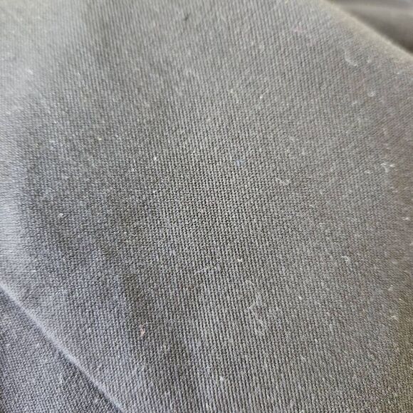 Merona size 6 small womens little black dress pleated knee length cap sleeve hig - Picture 4 of 6